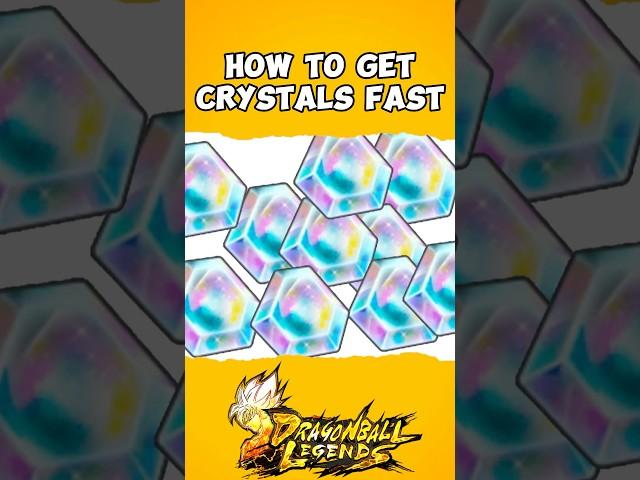 How to get Chrono Crystals fast… |  Ultra Vegito Blue summons | #dragonballlegends #shorts