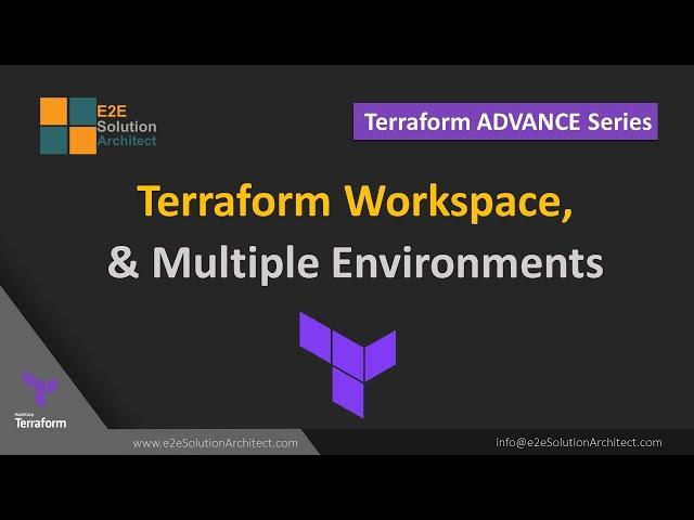 Terraform workspace and multiple environments