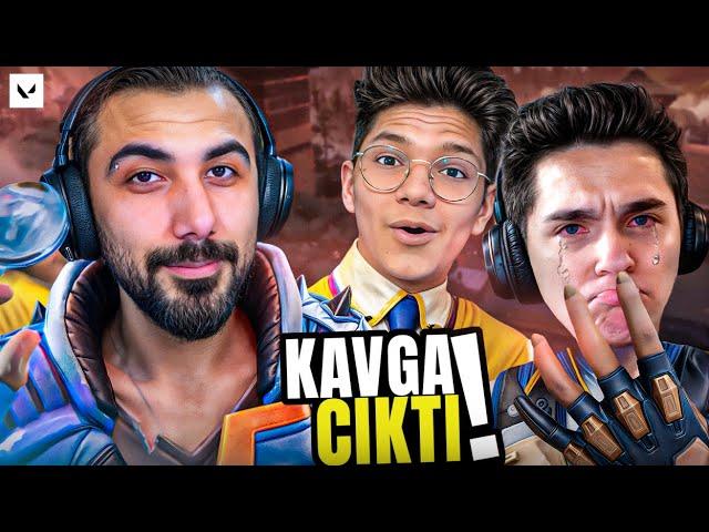 MAÇ SONU KAVGA ÇIKTI! EKİPLE 5v5 VALORANT | Barış Can