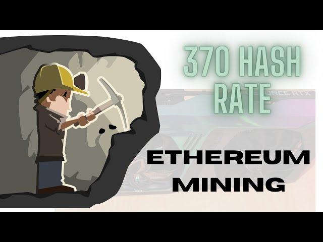 Nvidia  Ethereum Mining 370 Hash Rate