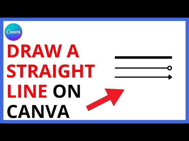 How to Draw a Straight Line in Canva