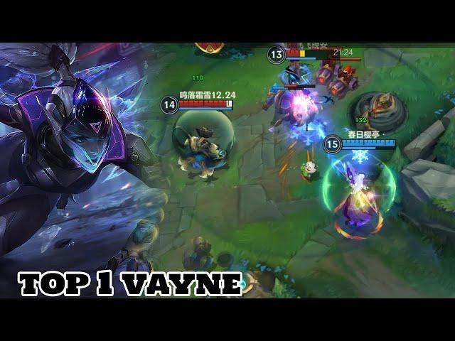 Wild Rift Vayne   Top 1 Vayne Gameplay Rank sovereign