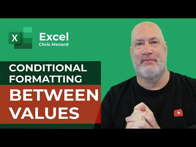 Conditional Formatting in Excel using Between with Dates and Number with COOL TIP
