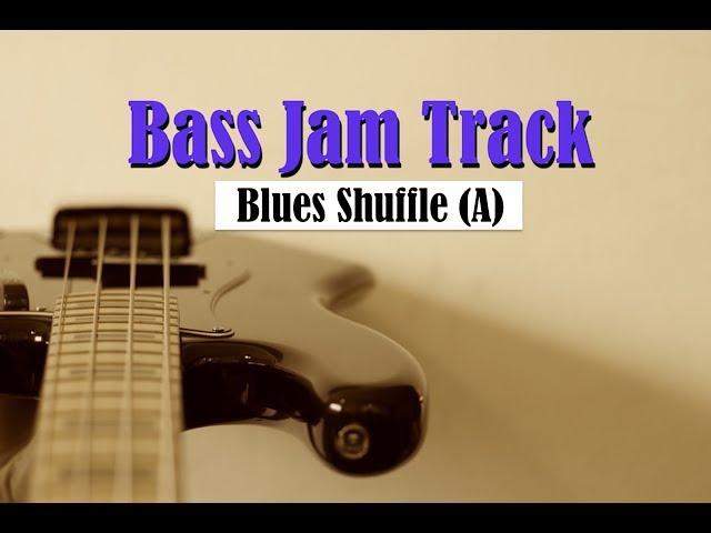 Blues Bass Backing Jam Track (A)
