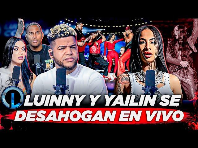 LUINNY SE DESAHOGA EN VIVO CON YAILIN Y LA FELICITA POR PRESENTACIÓN CON ROMEO SANTOS Y AVENTURA