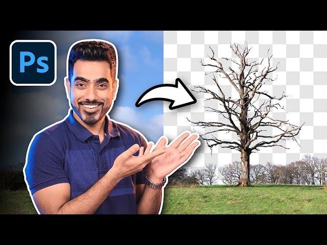 Precise Cutout WITHOUT ANY SELECTION! How? | Photoshop Hack