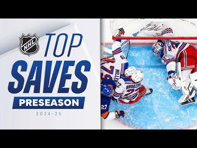 Top Saves of the 2024 NHL Preseason