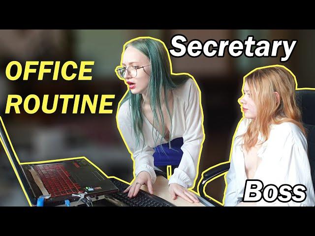 Arrogant Secretary Inadvertently Angers Boss | Secretary Roleplay