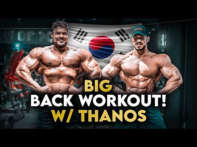 Heavy Back Day w/ Korean Thanos