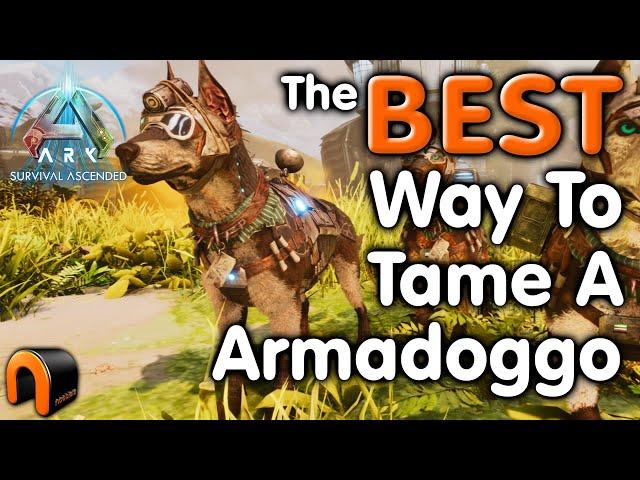 ARK ARMADOGGO Taming & Abilities!