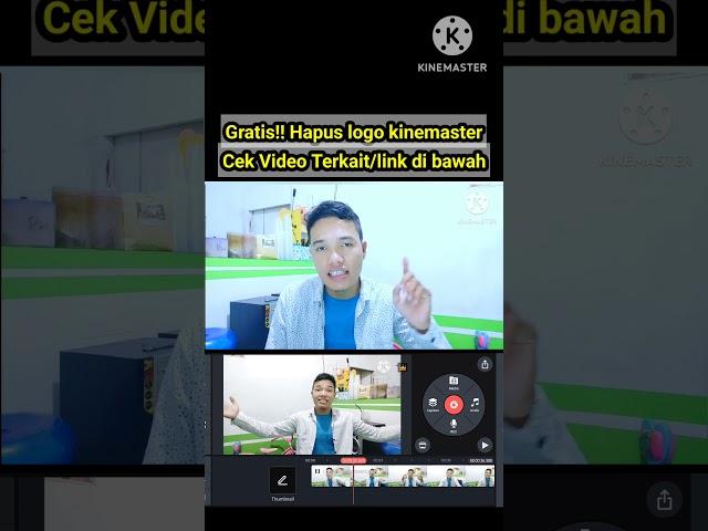 Cara Hilangkan Watermark Kinemaster Di Video #bagusuuyee #shorts #short #carahapuslogokinemaster