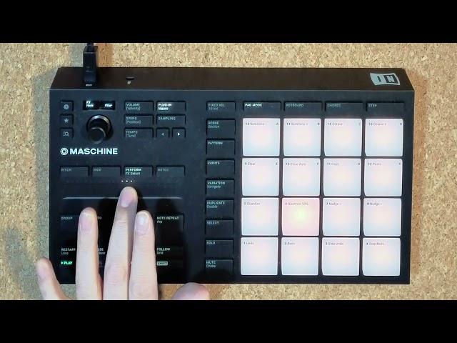 Boombap on Machine Mikro MK3 (Native Instruments)