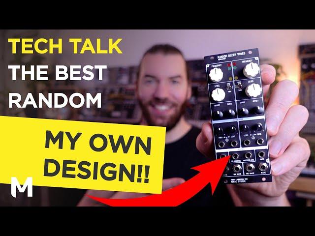 I designed my favorite eurorack module! - The ADDAC Random Bezier Waves