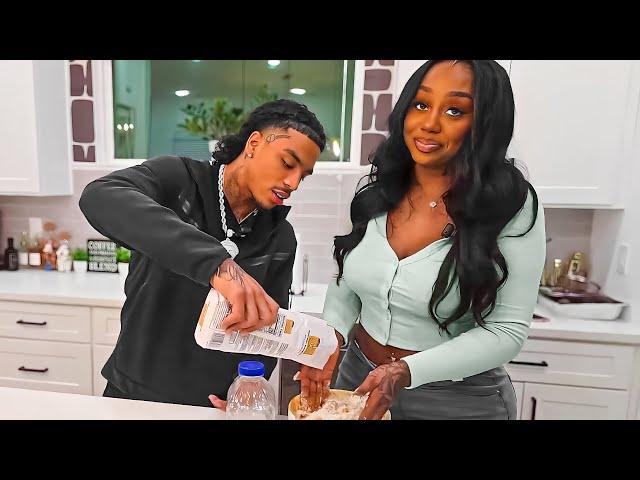 My First Time Cooking With Kianna Jay!