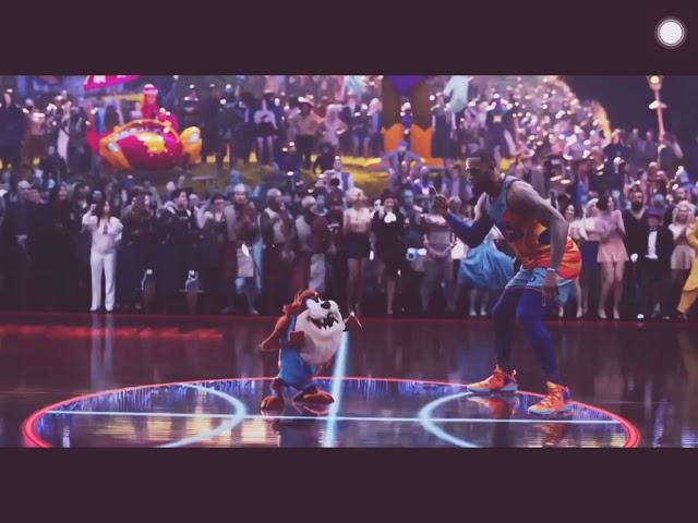 Space jam a new legacy taz spinning scene