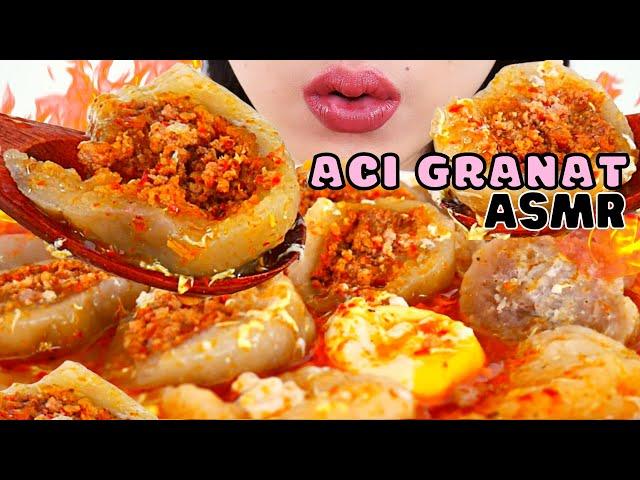 CHUAKS!! ASMR BASO ACI JUMBO ISI GRANAT MELETUS | ASMR INDONESIA