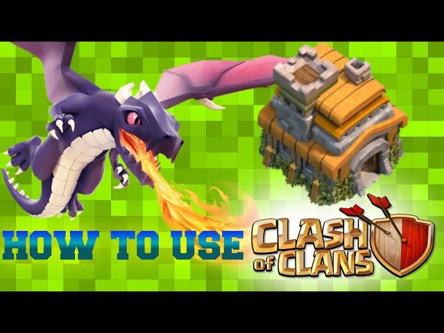 How to use Dragon on Town Hall 7 | War | Multiplayer Battle - Clash of Clans