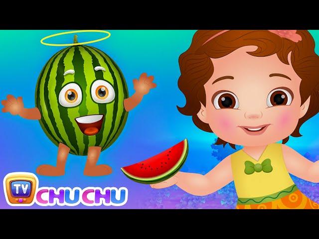 Watermelon Song (Fruit) | Learn Fruits for Kids | Educational Songs & Nursery Rhymes | ChuChu TV