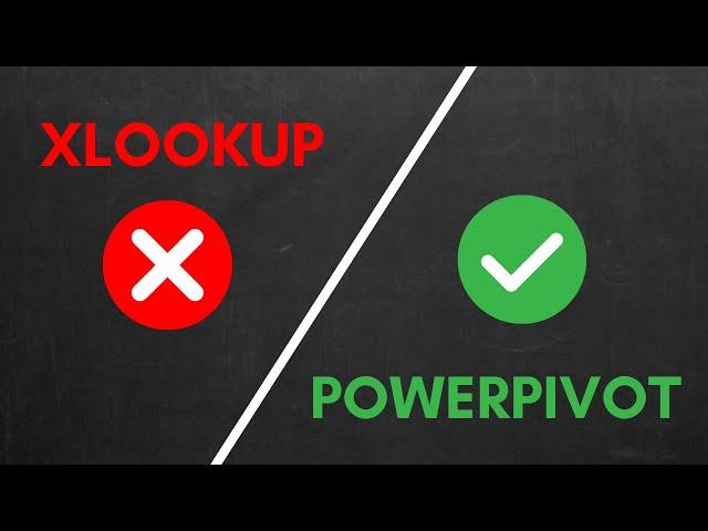 Excel Data Modeling - Stop Using XLOOKUP | Learn PowerPivot