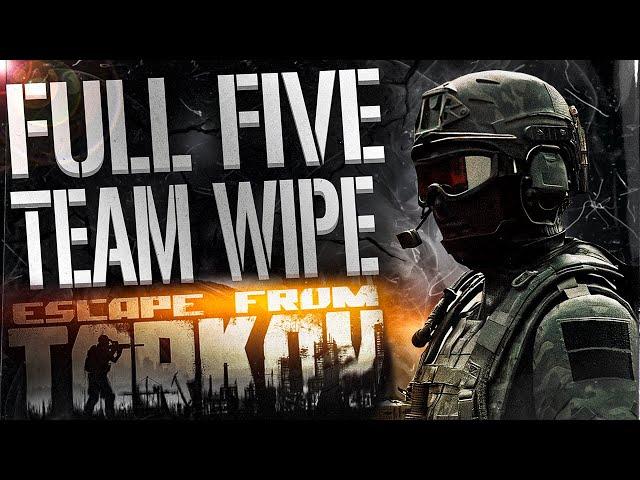 FULL FIVE TEAM WIPE!  - EFT WTF MOMENTS  #348 - Escape From Tarkov Highlights