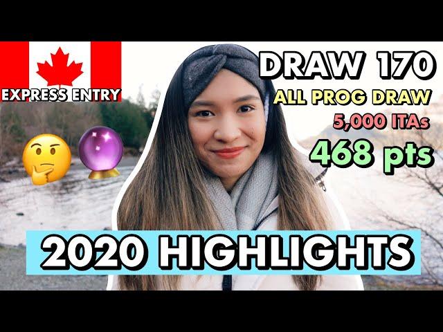 EXPRESS ENTRY HIGHLIGHTS 2020 | Permanent Residence Canada 