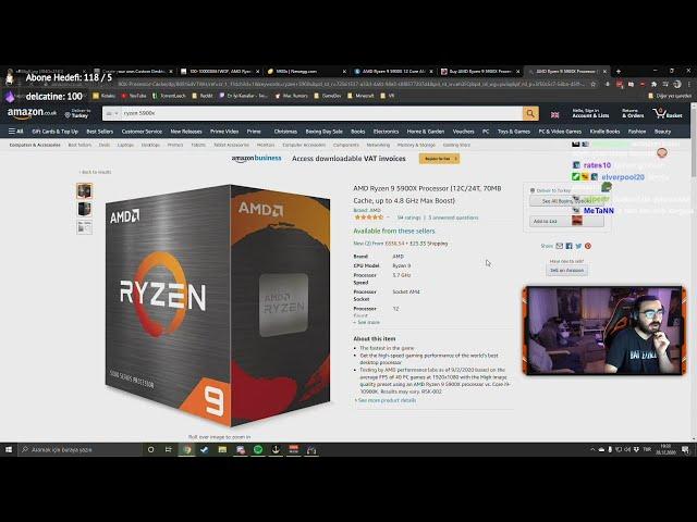 Videoyun-Çisil'e(Twitch Tr Yetkilisi) Pc Topluyor (2.352£)