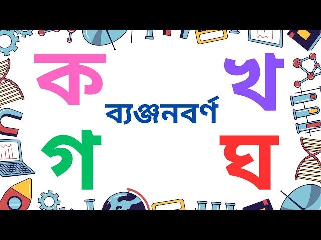 ব্যঞ্জনবর্ণ অনুশীলন | ক খ গ ঘ ঙ ব্যঞ্জনবর্ণমালা | Fayan English