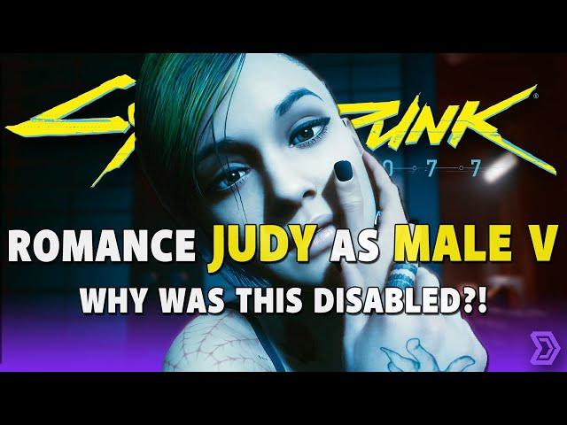 Cyberpunk 2077 - Turn on the Option to Romance Judy as Male V