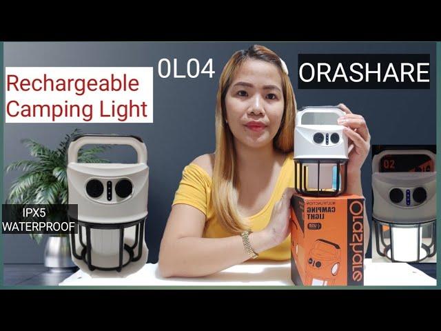 Orashare OL04 Rechargeable Camping Light Unboxing | UNBOX TECH TV