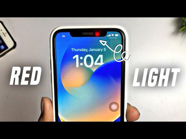 How To Activate Red Face ID Light On iPhone | How To Turn on Red light On iPhone |