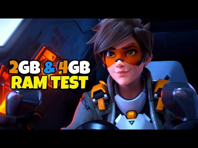 Overwatch 2 On 4GB & 2GB Ram Test