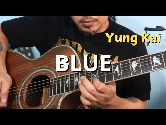 Blue lead guitar tutorial - Yung Kai