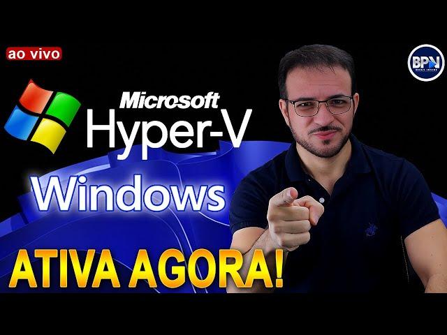 Como BAIXAR e ATIVAR o Hyper-V - A MÁQUINA VIRTUAL Nativa do Windows!