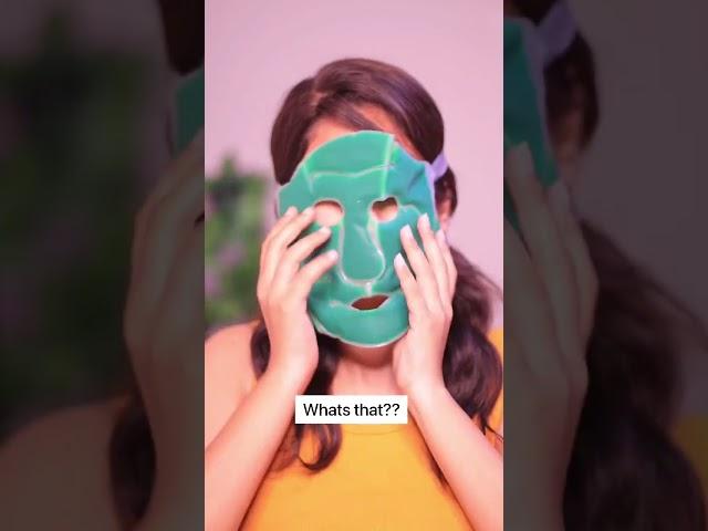 This viral ice face mask is crazy will u try it?#shortvideo #shorts #viral #viralhacks