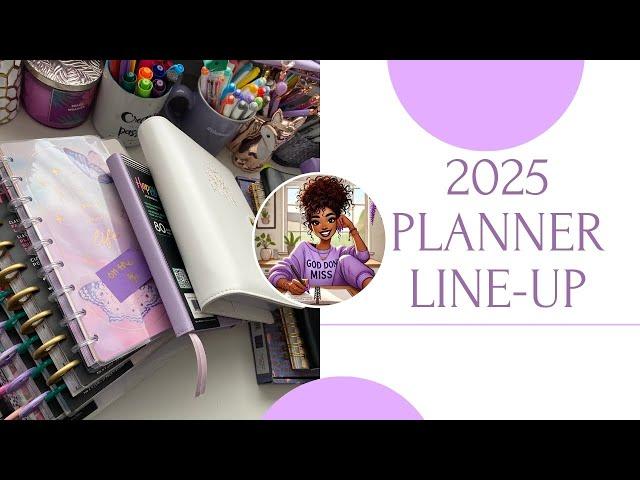 My 2025 Planner Lineup | Here's to Staying Organized & Inspired! | Catch-All, On The Go, Budget etc.