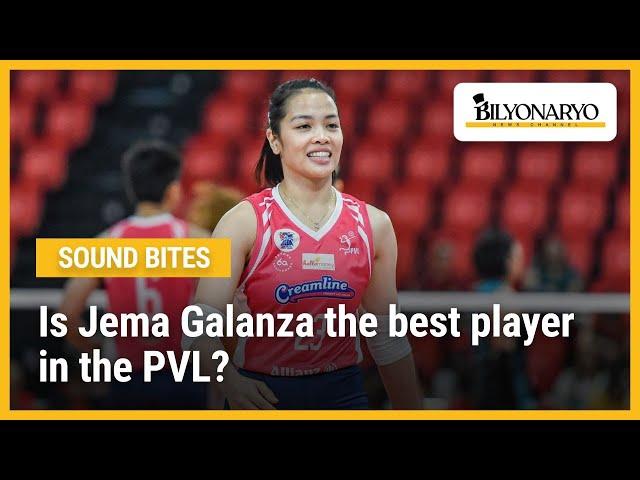 Is Jema Galanza the best player in the PVL?