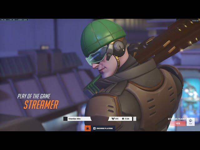 What TOP 1% Soldier 76 looks like - POTG! GALE ADELADE SOLDIER 76 OVERWATCH 2 SEASON 10