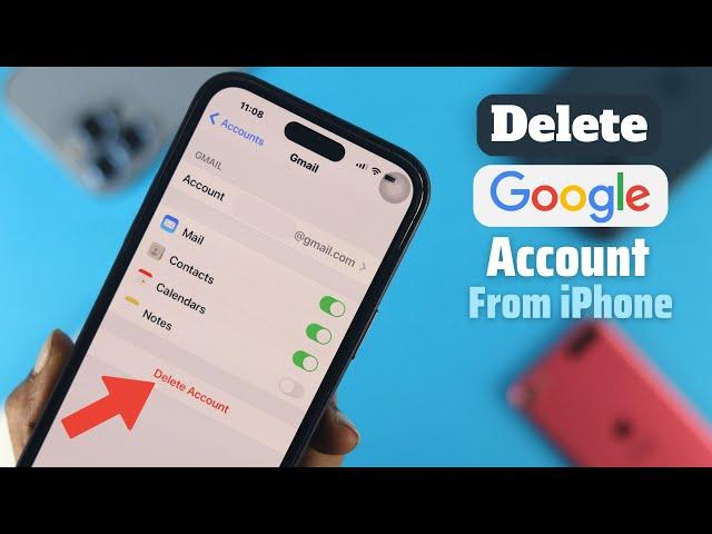 How to Delete Gmail Account on iPhone!