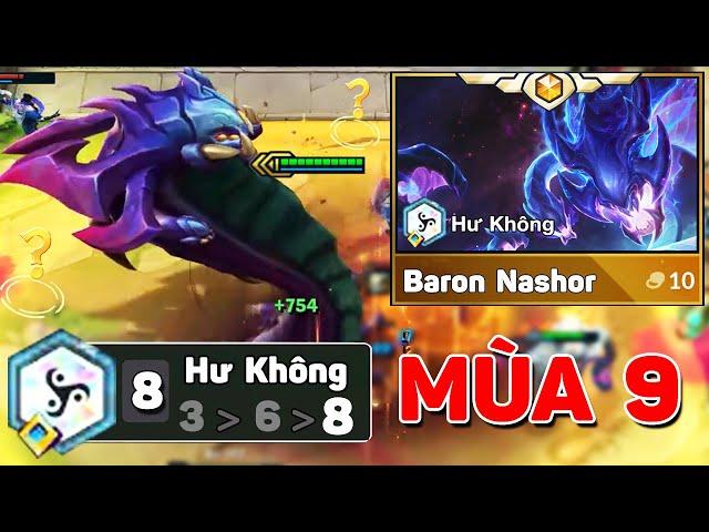 TRẢI NGHIỆM ĐTCL MÙA 9 : VỚI 8 HƯ KHÔNG TRIỆU HỒI ĐẠI BOSS " BARON NASHOR " 10 VÀNG TẠI TFT SET 9 ?!