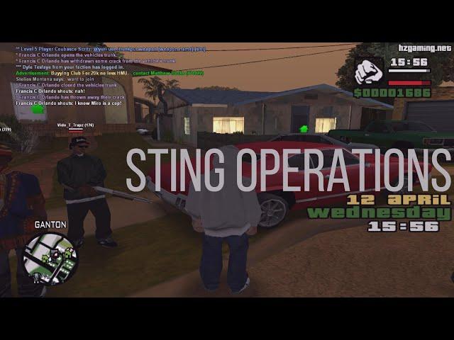 GTA SAMP [HZRP] - FBI CAUGHT DRUG SMUGGLERS