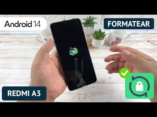 Formatear Xiaomi Redmi A3 | Android 14