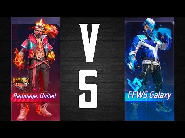 RAMPAGE BUNDLE VS FFWS GALAXY LEGENDARY BUNDLE FULL COMPARISON || GARENA FREE FIRE