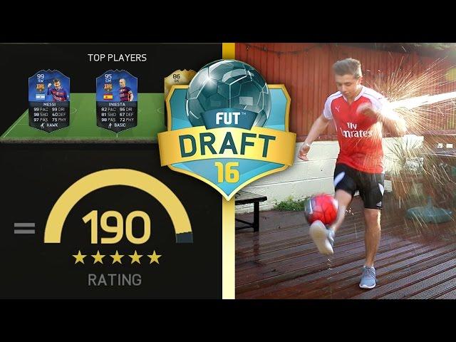 FIFA 16 - WINNING THE DRAFT WITH A 190!?