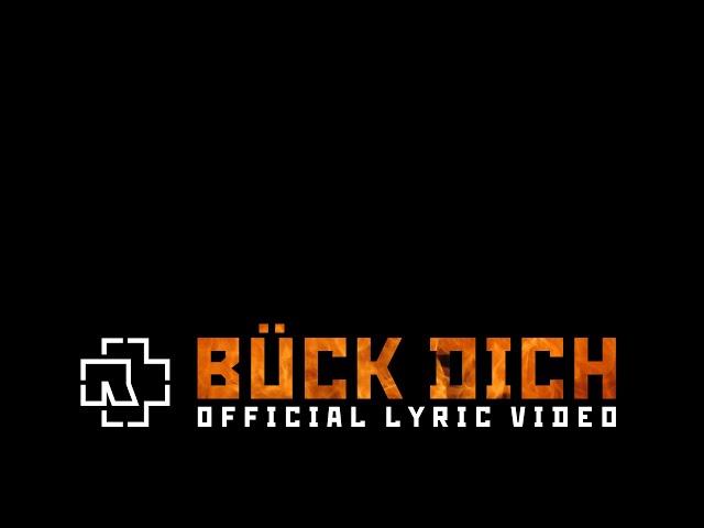 Rammstein - Bück Dich (Official Lyric Video)