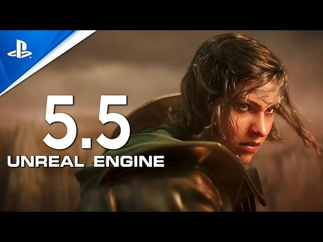 TOP 15 MOST INNOVATIVE New Unreal Engine 5.5 Tech Demos and Games showcased in October 2024