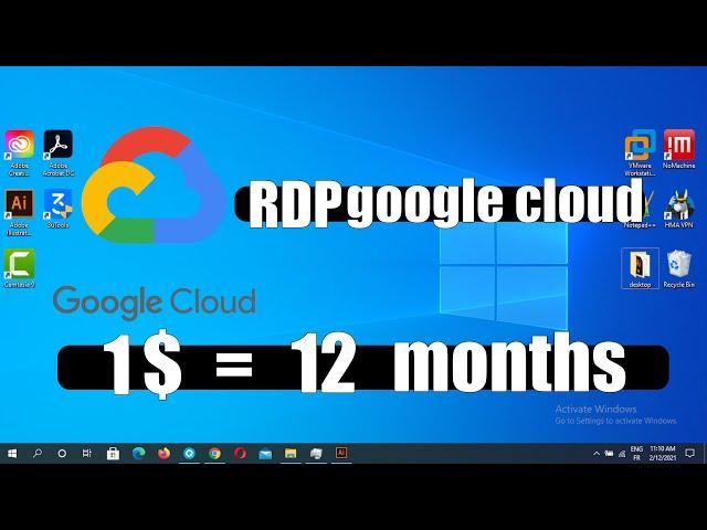 How to create Linux ubunto RDP on google cloud with nomachine remote desktop | step by step guide