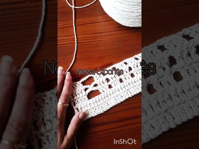 Tapete em Crochê para iniciantes #crochet #passoapassodecroche #handmade #tapetecrochebarbante