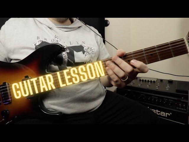 GUITAR LESSON | LEARN THIS AND YOU WILL IMPROVE!!