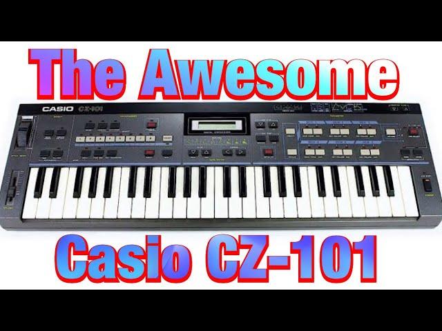 Casio CZ-101 Amazing Distortion Synthesizer ( $70 Thrift Store Find ) No talking