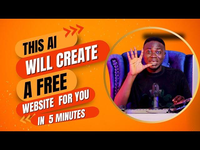 CREATE A FREE WEBSITE IN 5 MINUTES WITH THIS AI